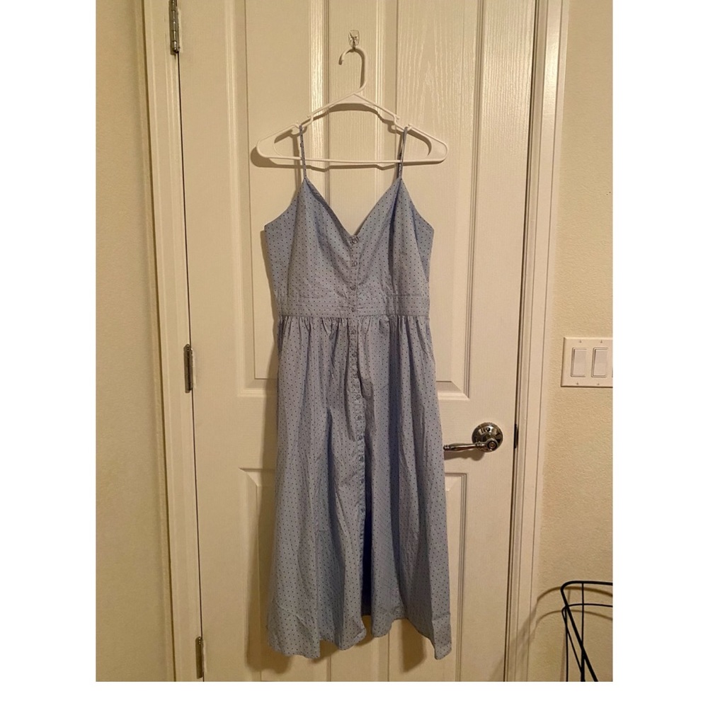 H&M polka dot midi